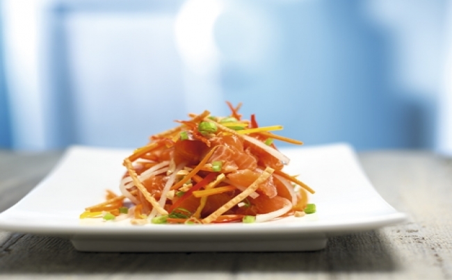 Cebiche de trucha
